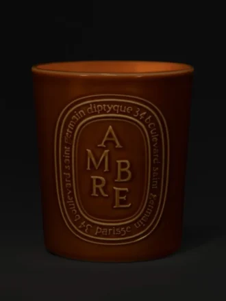 Ambre (Bernstein) – große Kerze