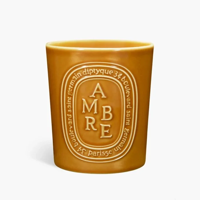 Ambre (Bernstein) – große Kerze Ambre (Bernstein) – große Kerze