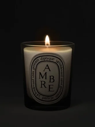 Ambre (Bernstein) – klassische Kerze