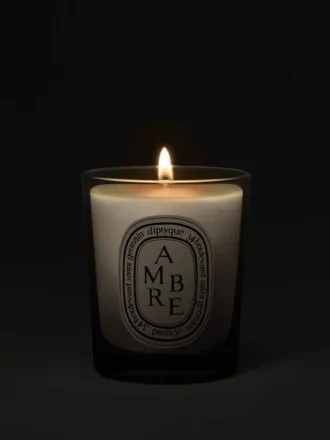 Ambre (Bernstein) – kleine Kerze