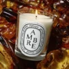 Ambre (Bernstein) – kleine Kerze
