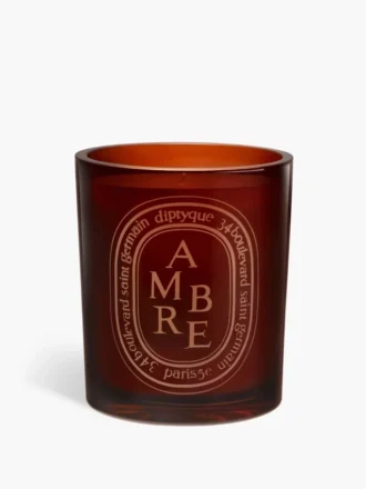 Ambre (Bernstein) – mittelgroße Kerze
