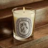 Bois cira (gewachstes Holz) – klassische Kerze