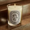 Bois cira (gewachstes Holz) – klassische Kerze