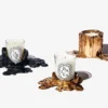 Mittlerer Kerzenhalter aus Goldbronze – für klassische Kerzen Mittlerer Kerzenhalter aus Goldbronze – für klassische Kerzen