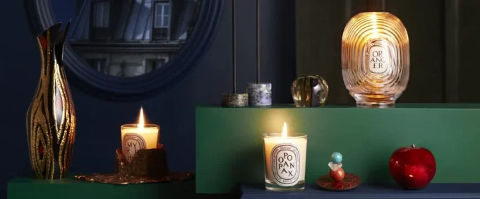 Mittlerer Kerzenhalter aus Goldbronze – für klassische Kerzen Mittlerer Kerzenhalter aus Goldbronze – für klassische Kerzen