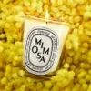 Mimosa – kleine Kerze Mimosa – kleine Kerze