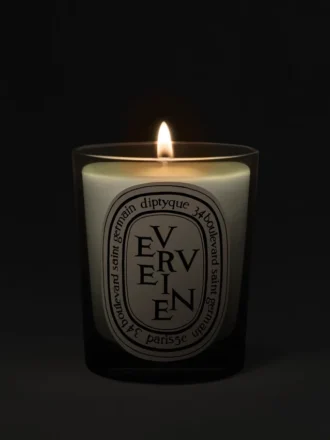 Verveine (Zitronenverbene) – klassische Kerze